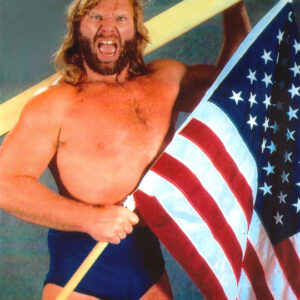 Flag and 2x4