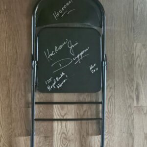 Signed Steel Metal Chair
